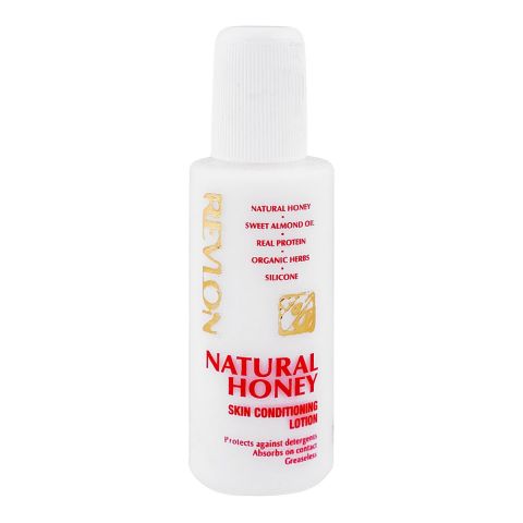 Revlon Natural Honey Skin Conditioning Lotion, Moisturizes & Softens Dry Skin, 100ml