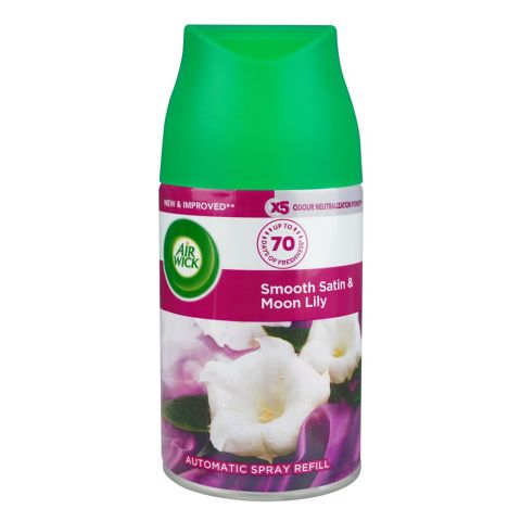 Airwick Smooth Stain & Moon Lily Air Freshener Refill, 250ml