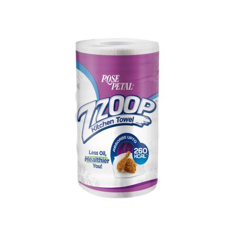 Rose Petal Zoop Kitchen Towel Tissue Roll