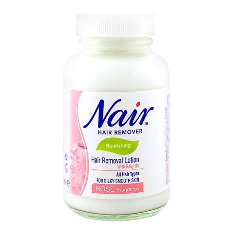 Nair Rose Nourishing Hair Removal Lotion 120ml