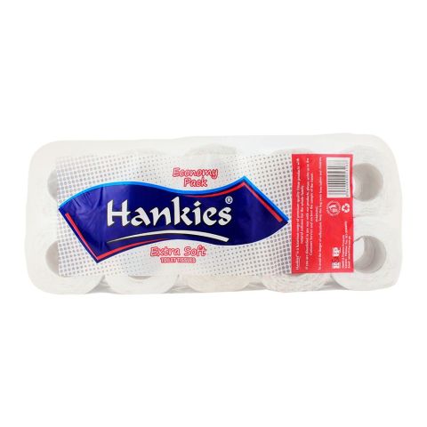 Hankies Toilet Roll 10-Pack