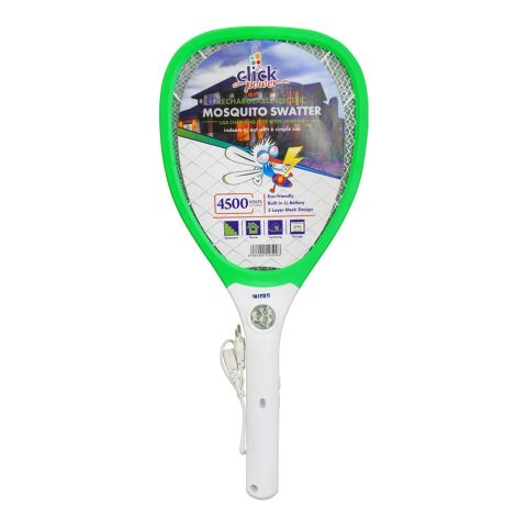 Click Power Rechargeable Electric Mosquito Swatter, 4500W