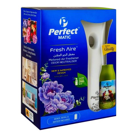 Perfect Matic Automatic Air Freshener Dispenser, Assorted, 1-Piece