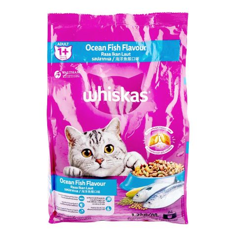 Whiskas Ocean Fish Cat Food, 1.2kg