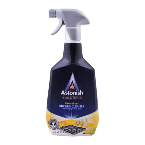 Astonish Kitchen Cleaner Trigger, Citrus Grove, 750ml