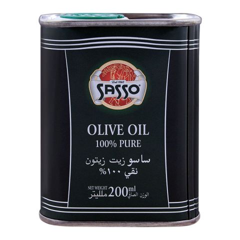 Sasso Olive Oil 200ml Tin