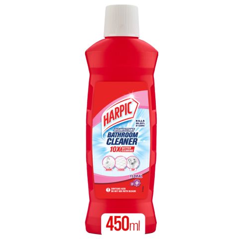 Harpic Bathroom Cleaner Floral, 450ml