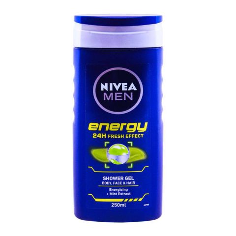 Nivea Men Energy 24H Fresh Effect Shower Gel 250ml