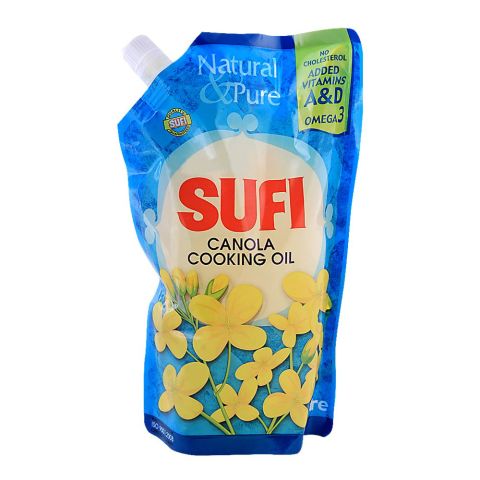 Sufi Canola Oil 1 Litre Pouch Stand