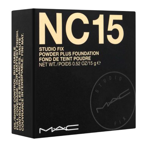 MAC Studio Fix Powder Plus Foundation, NC-15