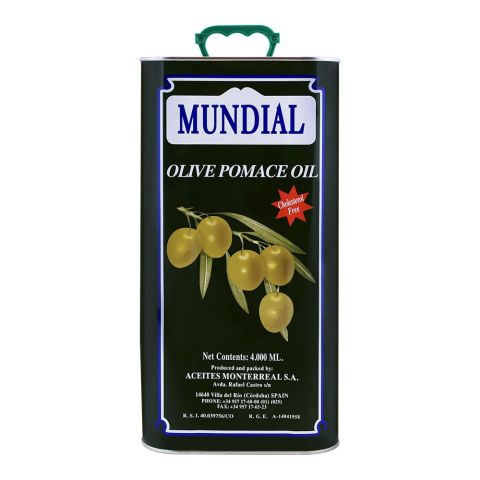 Mundial Olive Pomace Oil 4 Litres