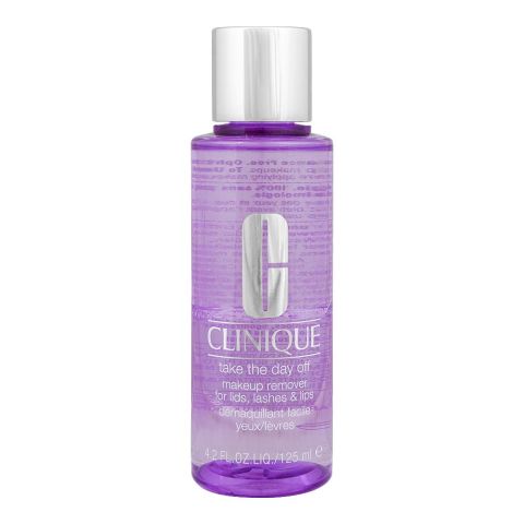 Clinique Take The Day Off Makeup Remover, For Lids/Lashes & Lips, 125ml