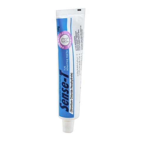 Sense-T Medicated Toothpaste, For Sensitive Teeth, 100g