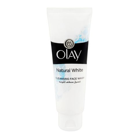 Olay Natural White Cleansing Face Wash, 100g