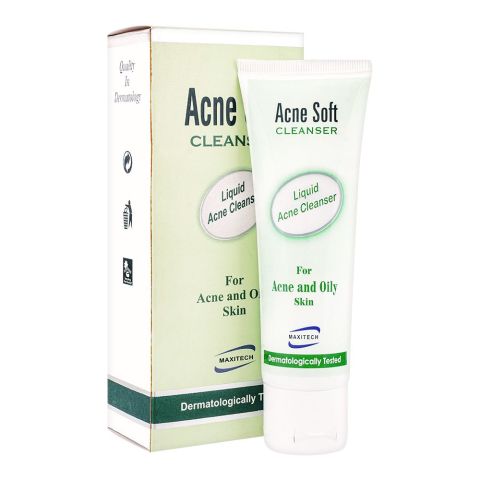 Acne Soft Cleanser, For Acne & Oily Skin, 100ml