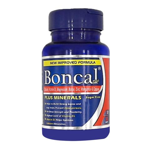 Sigma Pharma Boncal Plus Tablet, Sugar-Free, 30-Pack