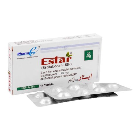 PharmEvo Estar Tablet, 20mg, 14-Pack