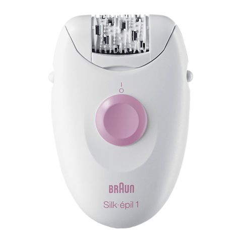 Braun Silk Epil 1 Legs Epilator White/Pink - SE1170