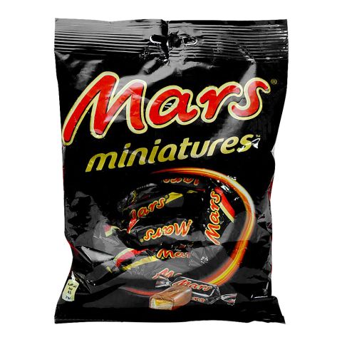 Mars Miniatures Frozen Chocolate Mini Bars Pouch, 150g