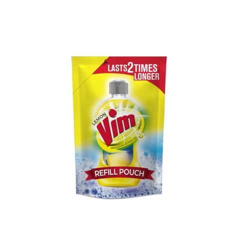 Vim Lemon Dishwash Active Gel Refill Pouch 750ml