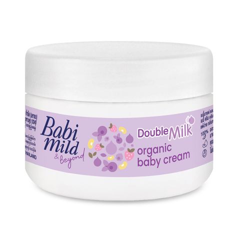 Babi Mild Double Milk Organic Baby Cream, 50g