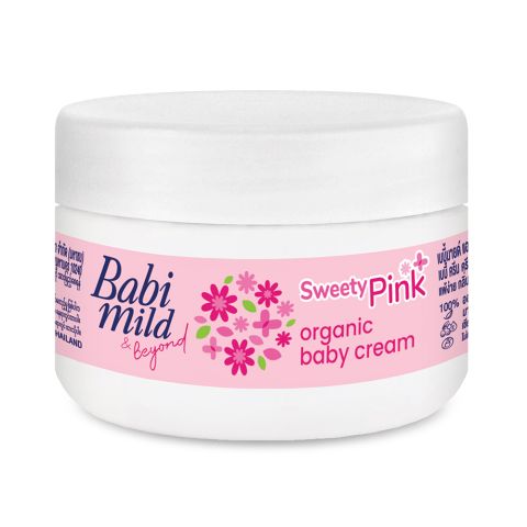 Babi Mild Sweety Pink Organic Baby Cream, 50g