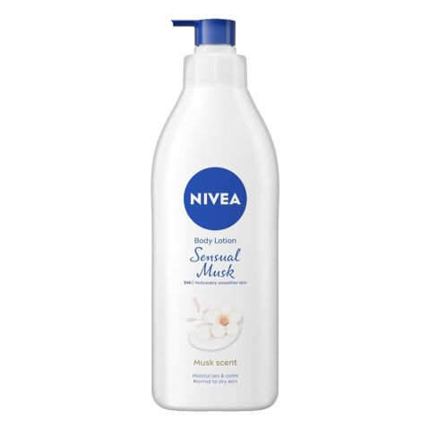 Nivea Sensual Musk Body Lotion, Normal To Dry Skin, 400ml