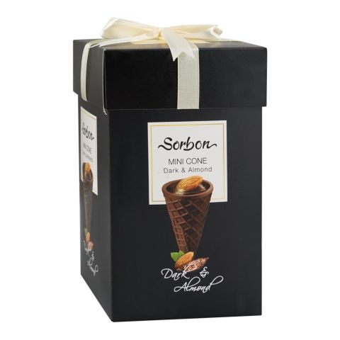 Sorbon Dark & Almond Mini Cone, 200g Box