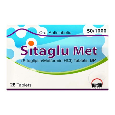 CCL Pharmaceuticals Sita-Met Tablet, 50/1000mg, 14-Pack