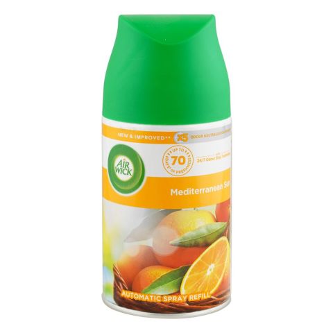 Airwick Fruit Mediterranean Sun Air Freshener Refill, 250ml