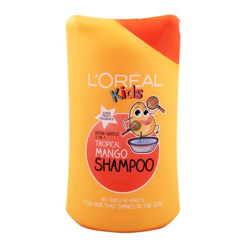 L'Oreal Paris Kids Tropical Mango Shampoo, 250ml