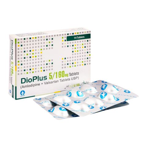 ATCO Laboratories Dioplus Tablet, 5/160mg, 14-Pack