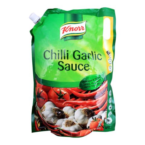 Knorr Chilli Garlic Sauce, 4 KG, Pouch