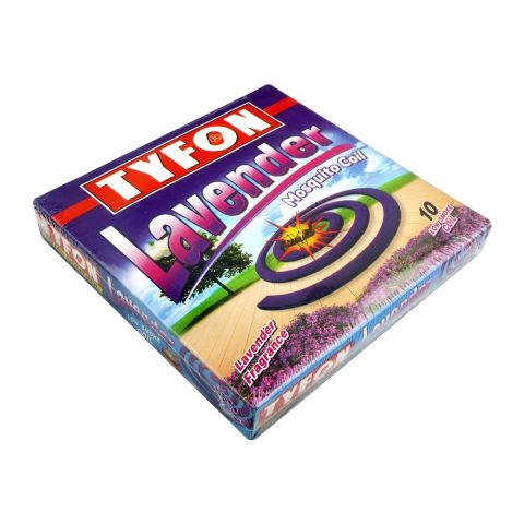 Tyfon Lavender Coil, 10-Pack