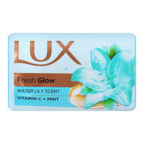 Lux Fresh Glow Water Lily Scent Green Soap, 98g