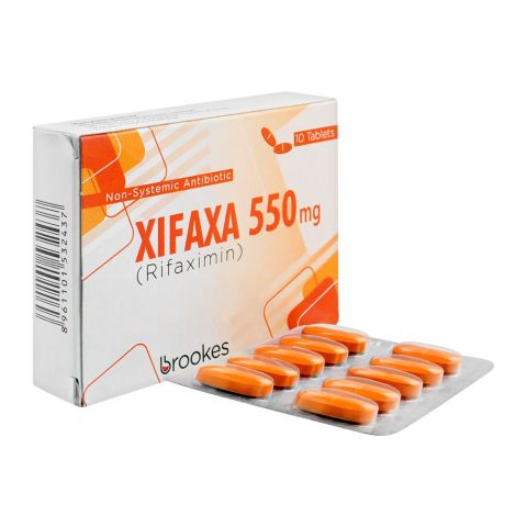 Brookes Pharma Xifaxa Tablet, 550mg, 10-Pack