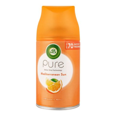 Airwick Pure Mediterranean Sun Air Freshner Refill, 250ml
