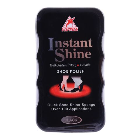 Yuppies Instant Shine Sponge Black