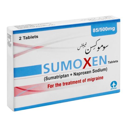 ATCO Laboratories Sumoxen Tablet, 85/500mg, 2-Pack