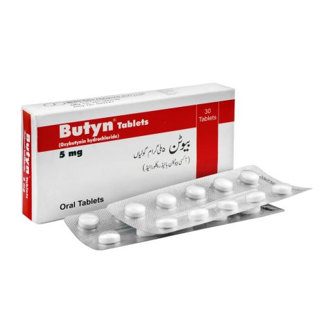 Medicaid Pakistan Butyn Tablet, 5mg, 30-Pack