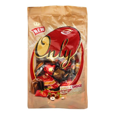 Cagla Hazelnut & Strawberry Chocolate, Pouch, 500g
