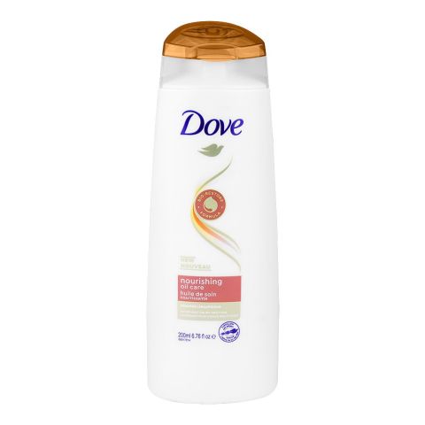 Dove Nourishing Oil Care Shampoo, For Dry & Frizzy Hair, 200ml