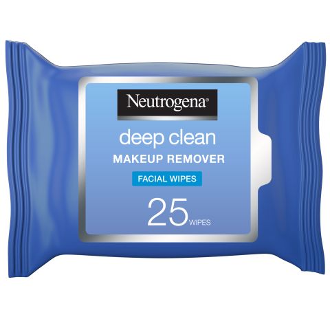 Neutrogena Deep Clean Make-Up Remover Facial Wipes, 25 Wipes