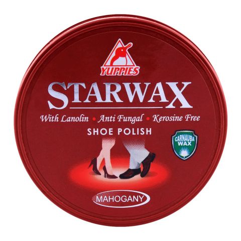 Yuppies Star Wax Shoe Polish Mahogany 48ml