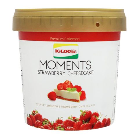 Igloo Moments Strawberry Cheesecake Frozen Dessert, 1000ml