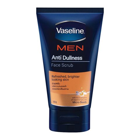 Vaseline Men Anti Dullnes Face Scrub 100gm