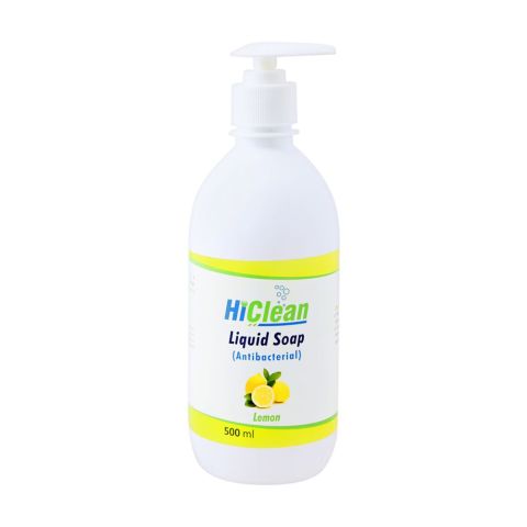 Hiclean Lemon Antibacterial Liquid Soap, 500ml