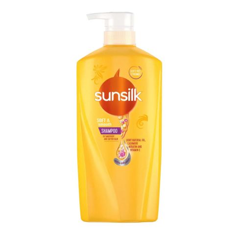 Sunsilk Soft & Smooth Shampoo, For Fine Hair, 650ml