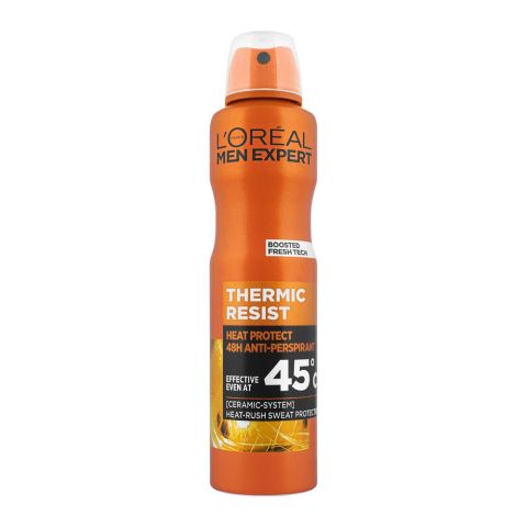 L'Oreal Paris Men Expert Thermic Resist Heat Protect Anti-Perspirant Deodorant Spray, 250ml