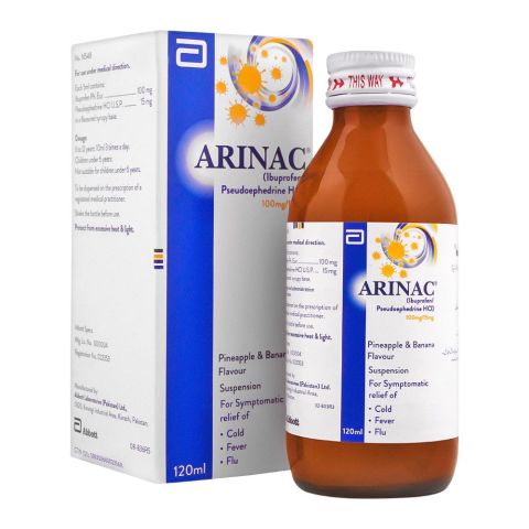 Abbott Arinac Syrup, 120ml